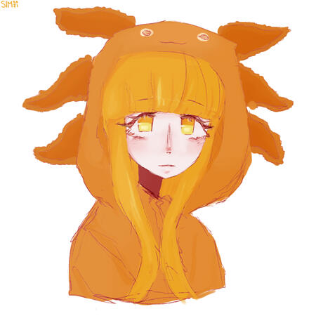 fully shaded bust up - $15